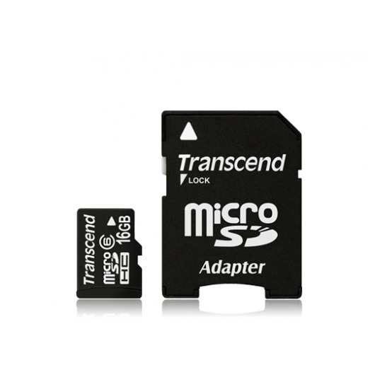 картинка Карта памяти Transcend microSDHC 16Gb (TS16GUSDHC6) от магазина КомпьютерЦентр