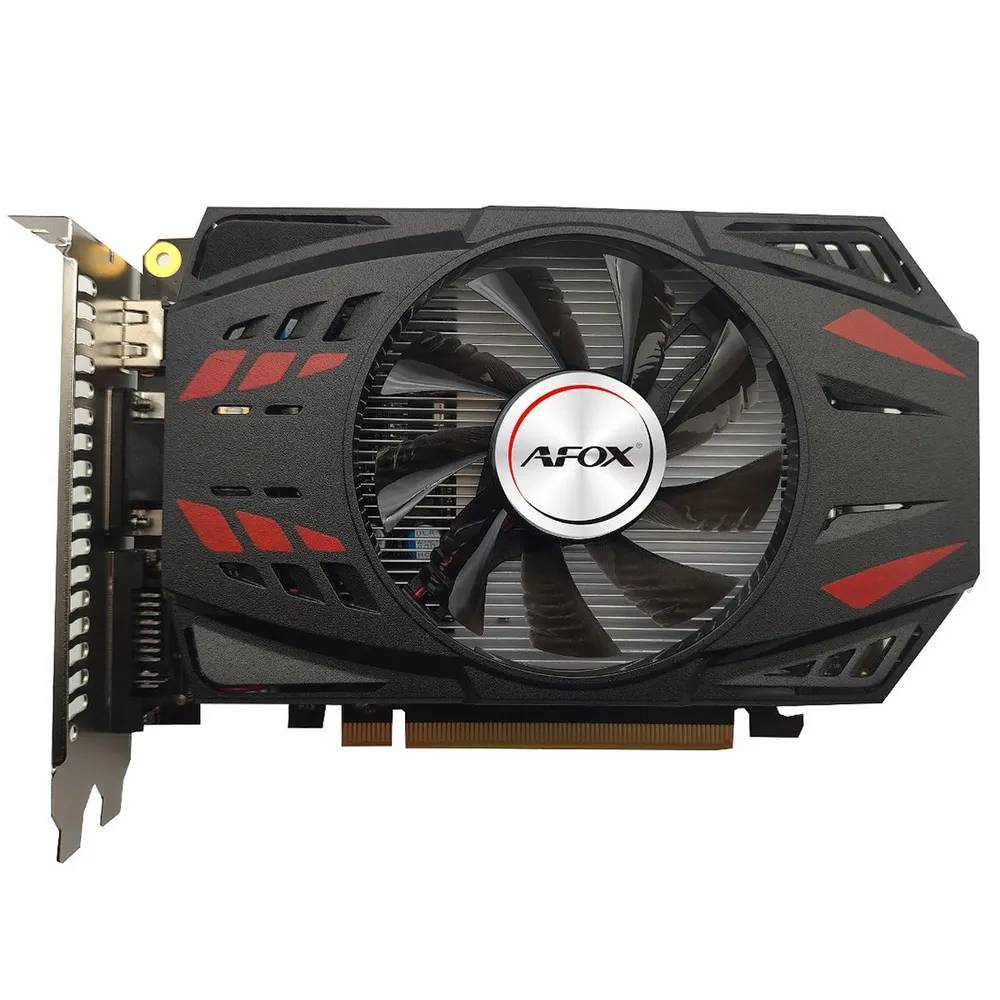 картинка Видеокарта 2Gb DDR5 GeForce GT730 AFOX Single Fan (AF730-2048D5H5-V2) от магазина КомпьютерЦентр