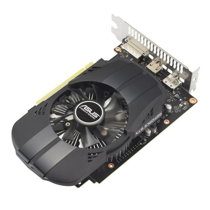 картинка Видеокарта 4Gb GDDR6 GeForce GTX1630 ASUS (PH-GTX1630-4G-EVO) PCI-E 3.0 от магазина КомпьютерЦентр