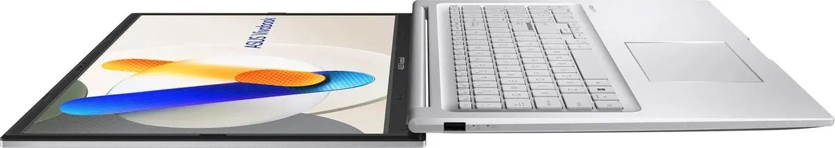 картинка Ноутбук ASUS Vivobook 17 X1704VA-AU1105 17.3'' IPS /  Core 3 100U/  16Gb/  512 Gb SSD/  Intel Graphics/  noOS/  Silver от магазина КомпьютерЦентр
