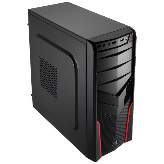 картинка Корпус без БП AeroCool PGS V2X Red Edition ATX (V2X RED) от магазина КомпьютерЦентр