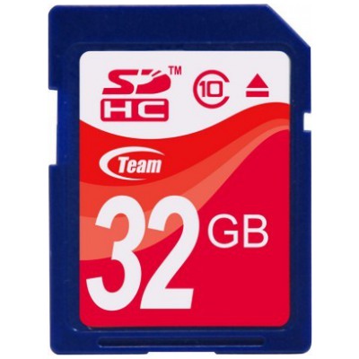 картинка Карта памяти Team SDHC 32Gb Class 10 от магазина КомпьютерЦентр