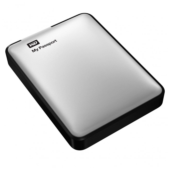 картинка Жесткий диск внешний Western Digital 2Tb My Passport 2.5″ USB3.0 Silver (WDBY8L0020BSL-EESN) от магазина КомпьютерЦентр