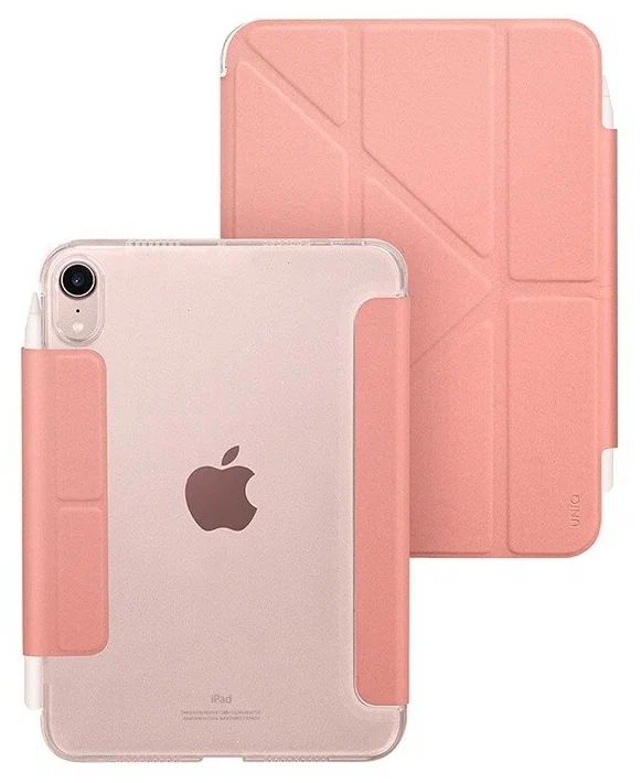 картинка Чехол Uniq CAMDEN для iPad Mini 6th gen, цвет розовый (PINK) PDM6(2021)-CAMPNK от магазина КомпьютерЦентр