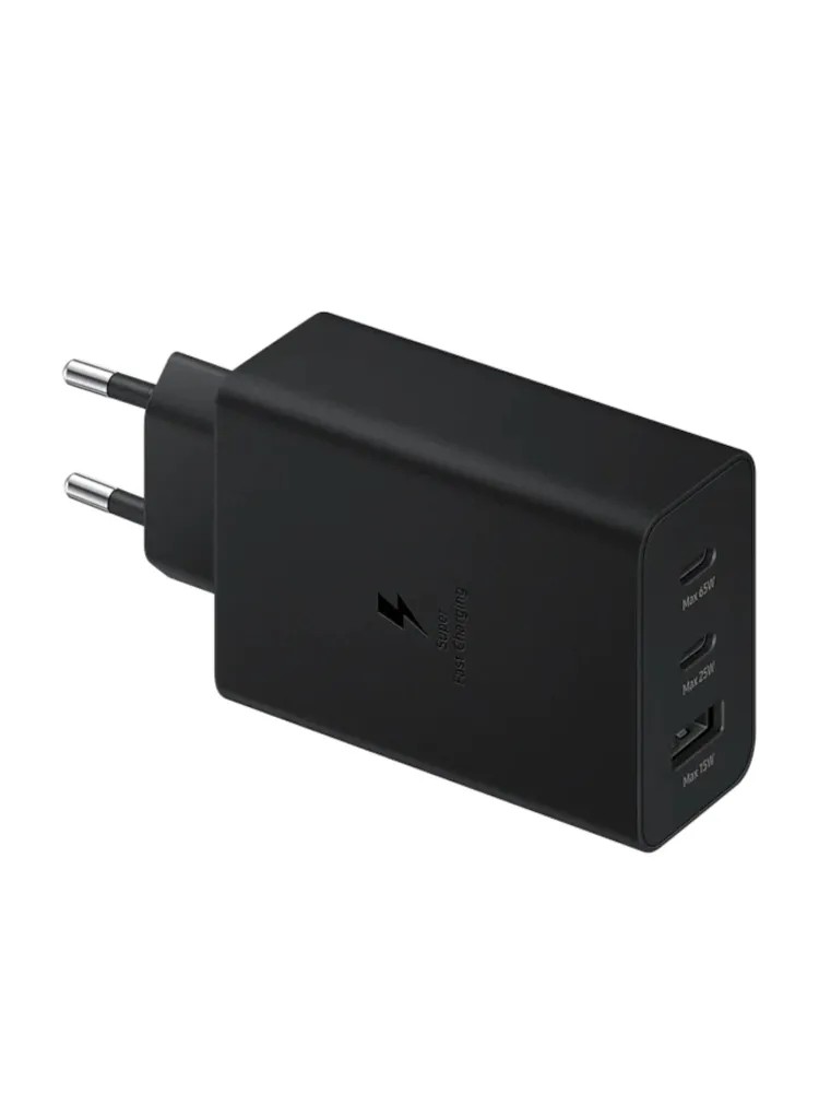 картинка Зарядное устройство Samsung 65W PD Power Adapter Trio от магазина КомпьютерЦентр