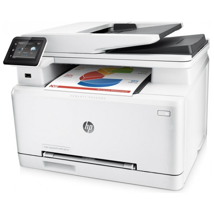 картинка МФУ лазерное HP Color LaserJet Pro 200 MFP M277dw A4 Duplex WiFi White (B3Q11A) от магазина КомпьютерЦентр