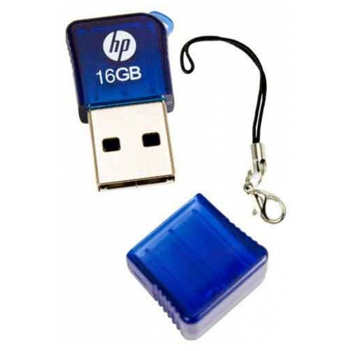 картинка Флешка USB HP 16Gb V165W Mini Blue (FDU16GBHPV165W-EF) от магазина КомпьютерЦентр