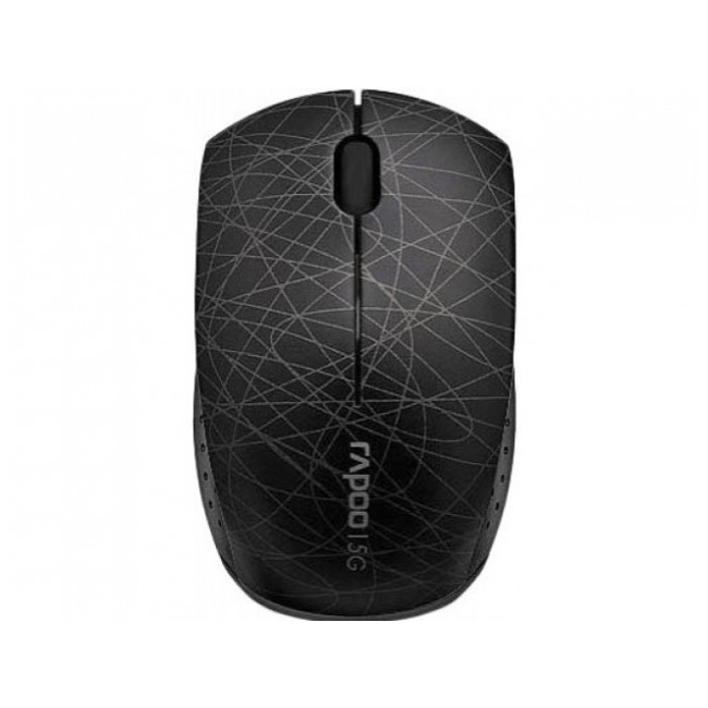 картинка Мышка Rapoo 3300P+ Black Wireless (3300P+ Black) от магазина КомпьютерЦентр