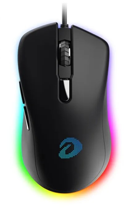 картинка Мышка Dareu EM908 Black (черный), игровая, подсветка RGB от магазина КомпьютерЦентр