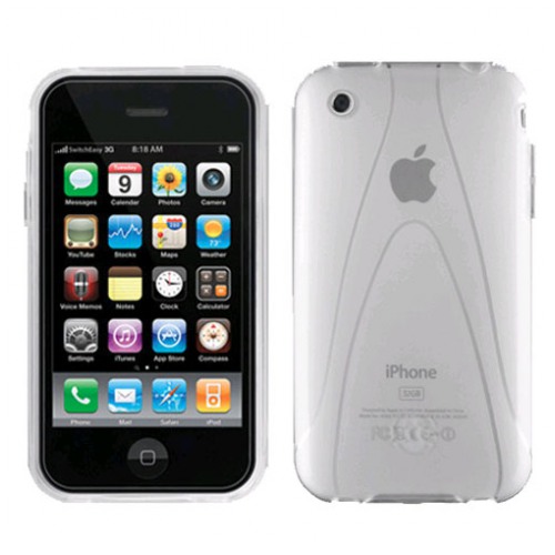картинка Чехол SwitchEasy Vulcan Clear for iPhone 3G/3GS (SW-VUL-CR) от магазина КомпьютерЦентр