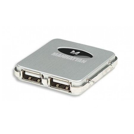 картинка HUB USB Manhattan 160605 4-port (160605) от магазина КомпьютерЦентр
