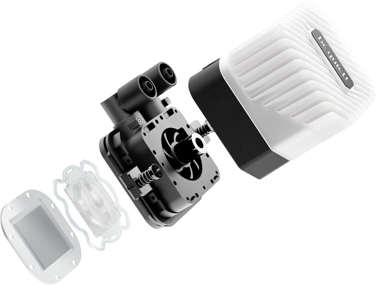 картинка Водяное охлаждение для процессора Water Cooling System be quiet! LIGHT LOOP 360mm (BW022) 250W, Black от магазина КомпьютерЦентр