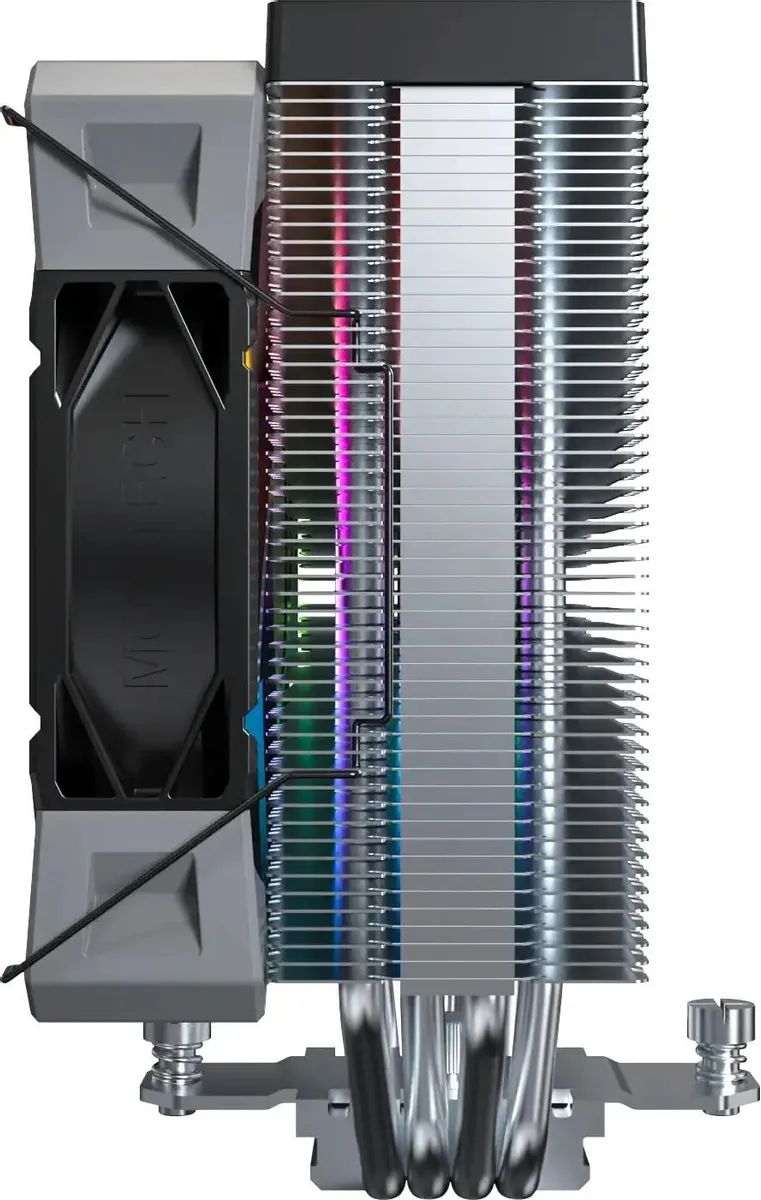 картинка Вентилятор CPU Montech NX400 ARGB Soc-AM5/ AM4/ 1200/ 1700/ 1851 черный 4-pin 34.17dB Al+C (NX400ARGBBK) от магазина КомпьютерЦентр