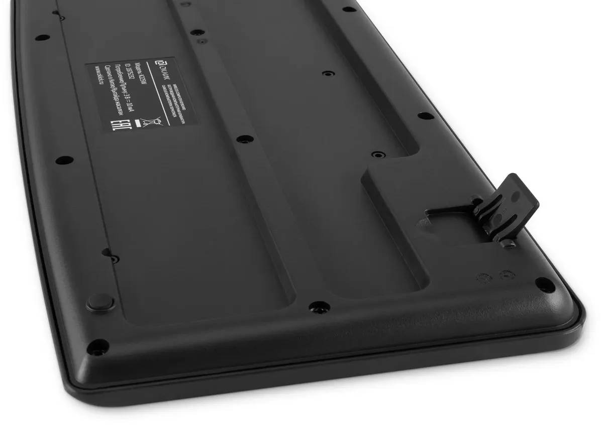 картинка Клавиатура Oklick K225W Black USB беспроводная Multimedia (1875232) от магазина КомпьютерЦентр