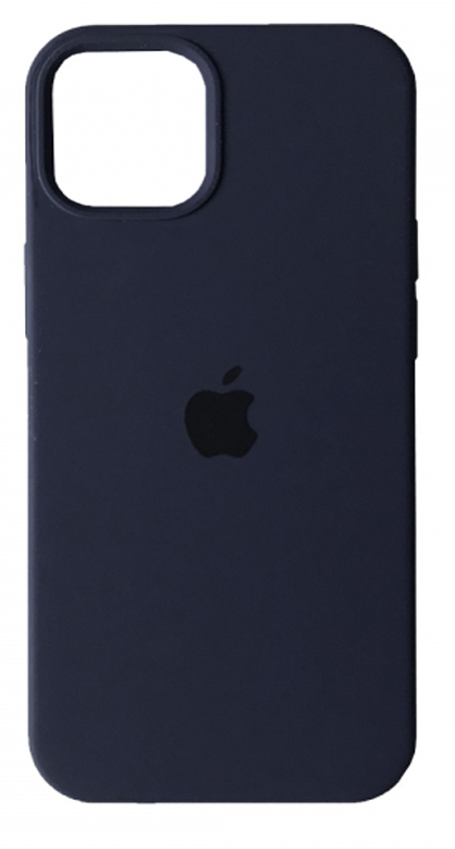 картинка Чехол Silicone case Full for iPhone 15 Midnight Blue от магазина КомпьютерЦентр