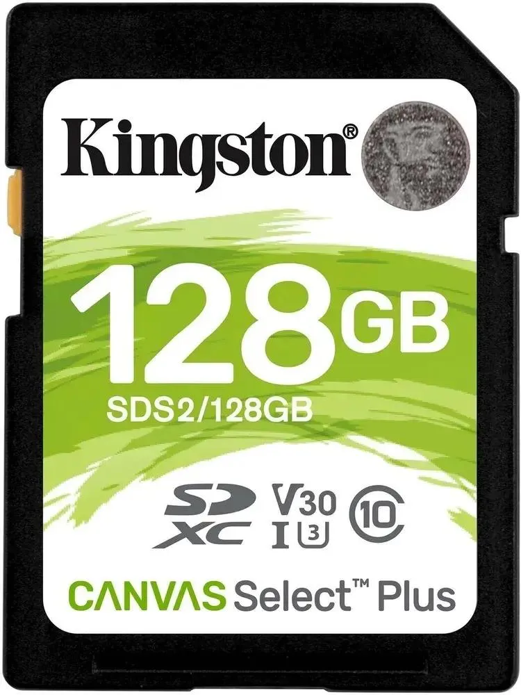 картинка Карта памяти 128Gb SDHC Kingston Canvas Select Plus Class10 w/ o adapter (SDS2/ 128GB) от магазина КомпьютерЦентр