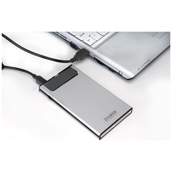 картинка Карман для HDD Zalman ZM-VE200 Silver (ZM-VE200-SV) от магазина КомпьютерЦентр