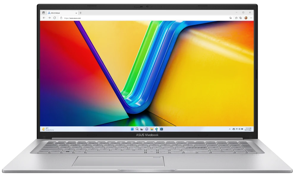 картинка Ноутбук ASUS VivoBook 17 X1704ZA-AU447 17.3'' (1920x1080) IPS /  Core i3-1215U/  16Gb/  512Gb SSD/  Intel UHD Graphics/  DOS/  silver от магазина КомпьютерЦентр
