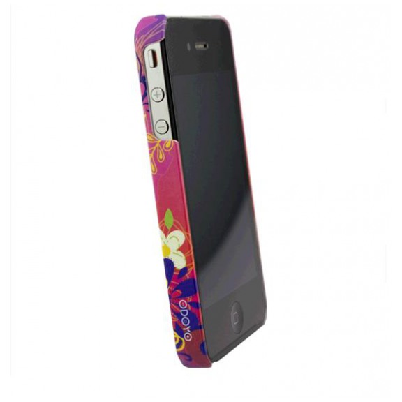 картинка Чехол Odoyo Fiesta Case Raspberry for iPhone 4/ 4S (PH-FC10RA) от магазина КомпьютерЦентр