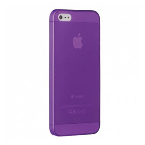 картинка Чехол Ozaki O!Coat 0.3 Jelly Purple for iPhone 5 (OC533PU) от магазина КомпьютерЦентр