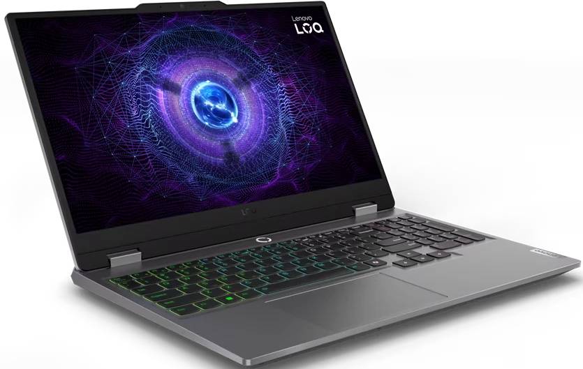 картинка Ноутбук Lenovo LOQ 15IAX9 15.6'' (1920х1080) IPS 300cd/ m2/  Intel i5-12450HX (8/ 12)/  16Gb DDR5/  512Gb SSD/  RTX 3050 6Gb/  BT v5.2/  Wi-Fi AX/  60Wh/  2.4kg/  grey (83GS005NRK) от магазина КомпьютерЦентр