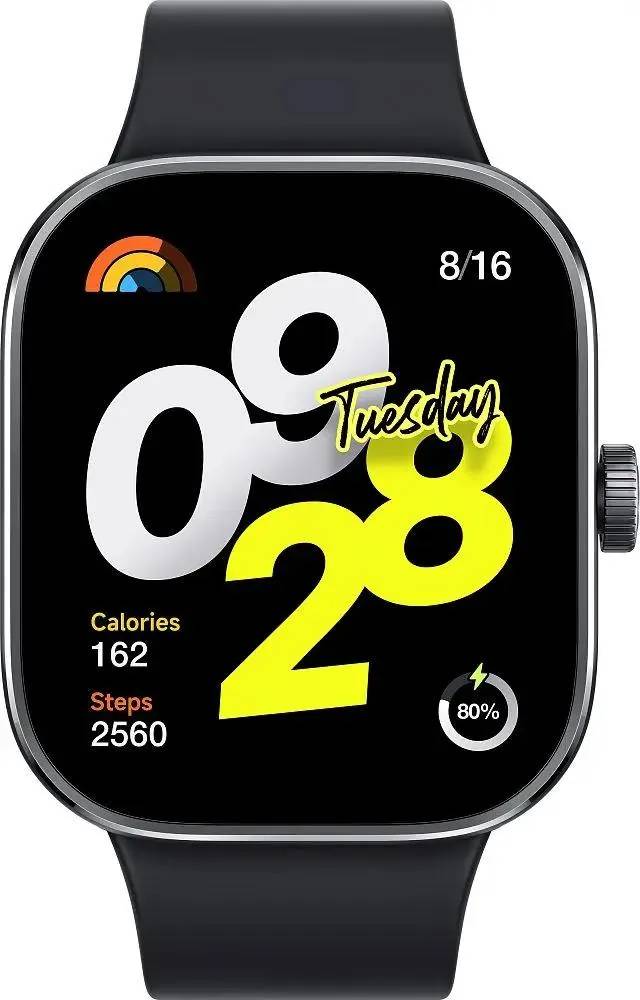 картинка Умные часы Xiaomi Redmi Watch 4, Obsidian Black от магазина КомпьютерЦентр