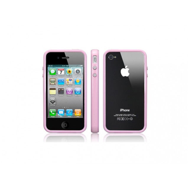 картинка Чехол SGP Neo Hybrid Case EX Series Sherbet Pink for iPhone 4 (SGP07027) от магазина КомпьютерЦентр