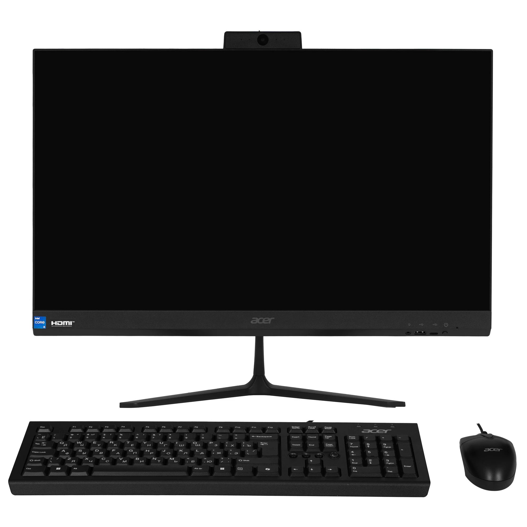 картинка Моноблок Acer Aspire C24B 23.8'' Full HD /  Core i5 1334U/  16Gb/  512Gb SSD/  UHDG/  KB&Mouse/  noOS /  Black (DQ.BN1CD.002) от магазина КомпьютерЦентр