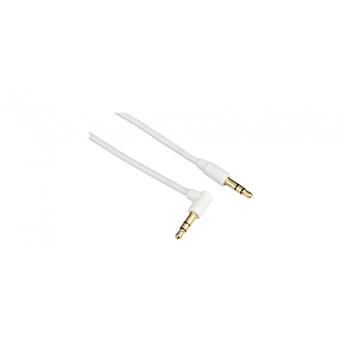 картинка Кабель HAMA jack 3.5(m) / jack 3.5 (m) 0.5m White (H-92558) от магазина КомпьютерЦентр