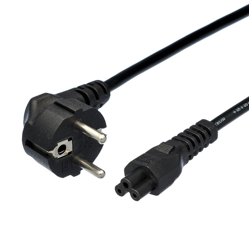 картинка Кабель питания GoPower евровилка CEE 7/ 7-IEC 320 1.8м ПВХ 0.75мм черный (1/ 10/ 160) (00-00024056) от магазина КомпьютерЦентр