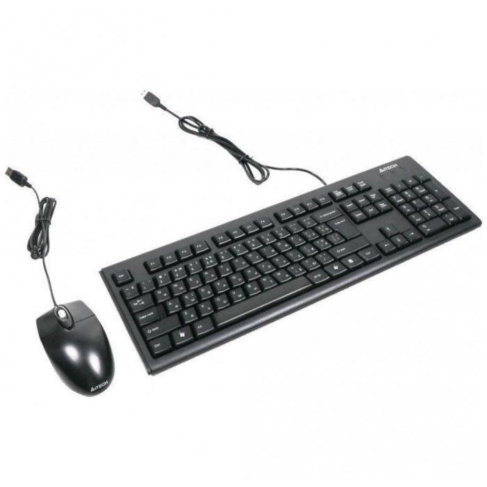 картинка Клавиатура+мышь A4tech KRS-8372 Black USB (KRS-8372) от магазина КомпьютерЦентр