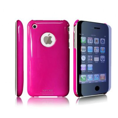 картинка Чехол SGP Ultra Thin High Gloss Hot Pink for iPhone 3G/ 3GS (SGP06045) от магазина КомпьютерЦентр