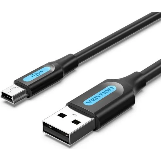 картинка Кабель USB MINI Vention (COMBH) (AM/ Mini USB (5pin)) USB 2.0 от магазина КомпьютерЦентр