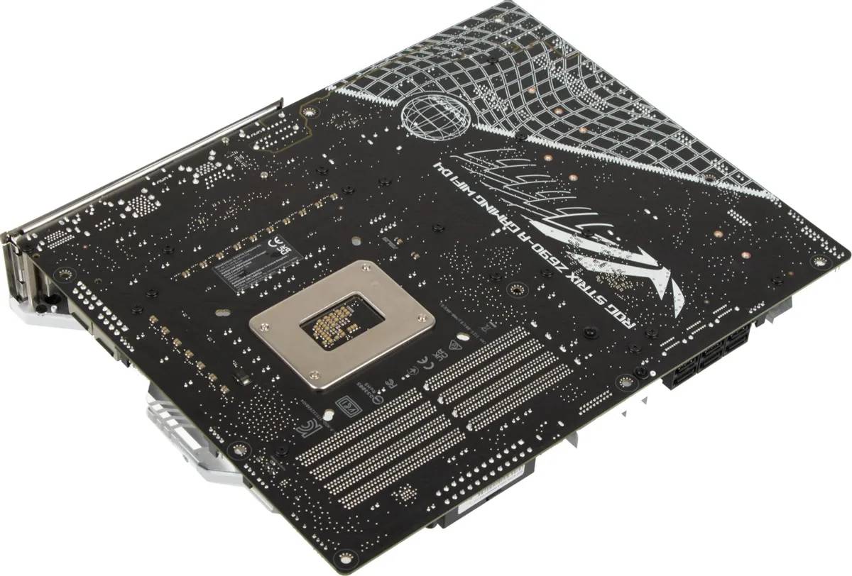 картинка Материнская плата Asus ROG STRIX Z690-A GAMING WIFI D4 LGA1700 Intel Z690 ATX 4xDDR4 RTL от магазина КомпьютерЦентр