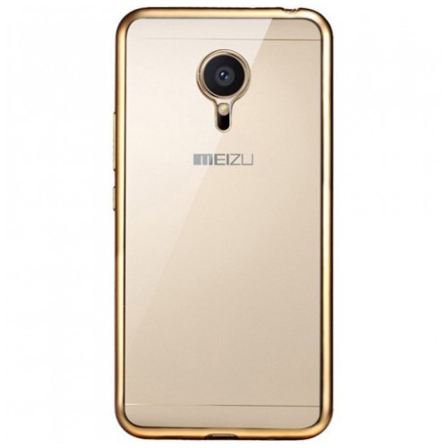 картинка Чехол Baseus Lustre for Meizu M5 Pink Силиконовый от магазина КомпьютерЦентр