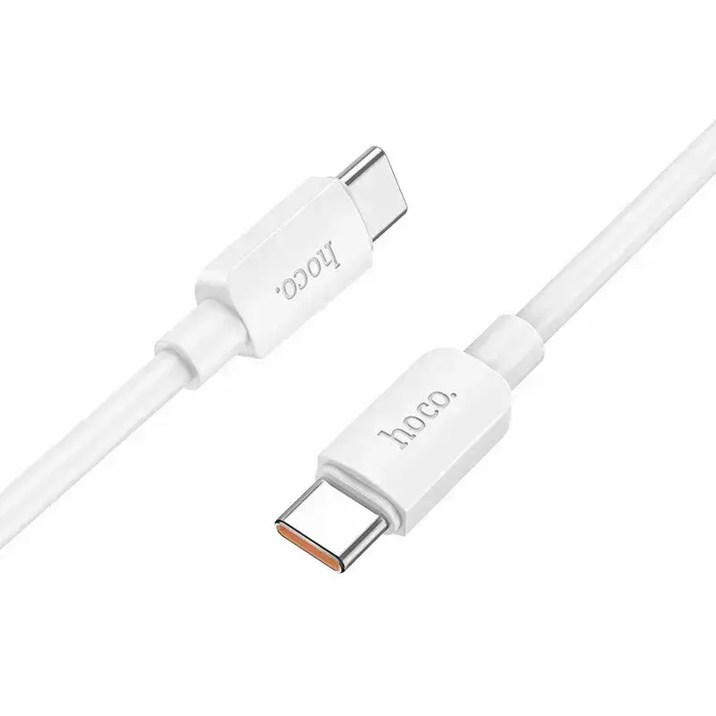картинка Кабель HOCO X96 Hyper 100W charging data cable Type-C White от магазина КомпьютерЦентр