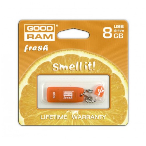 картинка Флешка USB Goodram 8Gb Fresh Orange (PD8GH2GRFOR9) от магазина КомпьютерЦентр