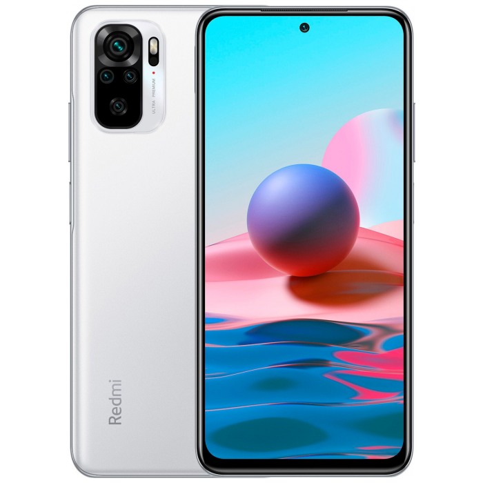 картинка Смартфон Xiaomi Redmi Note 10 4Gb 64Gb Pebble White от магазина КомпьютерЦентр
