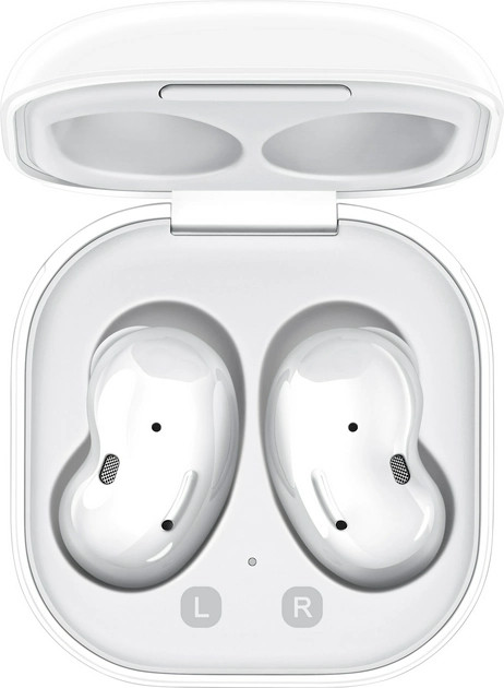 картинка Bluetooth гарнитура Samsung Buds Live R180 Mystic White (SM-R180) от магазина КомпьютерЦентр
