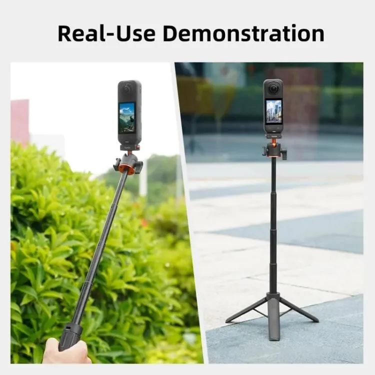 картинка Flymile 20-54 см. Магнитный штатив быстро высвобождение для Insta360 Ace Pro 2/ X5/ x4/ x3/ x2/ Ace Pro/ Ace от магазина КомпьютерЦентр
