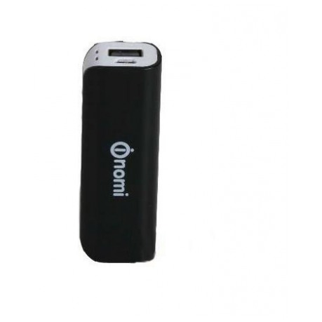 картинка Аккумулятор внешний Nomi A026 (2600 mAh) Black от магазина КомпьютерЦентр