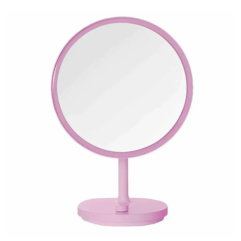 картинка Зеркало для макияжа с подсветкой Xiaomi Jordan Judy LED Makeup Mirror NV535 Pink от магазина КомпьютерЦентр