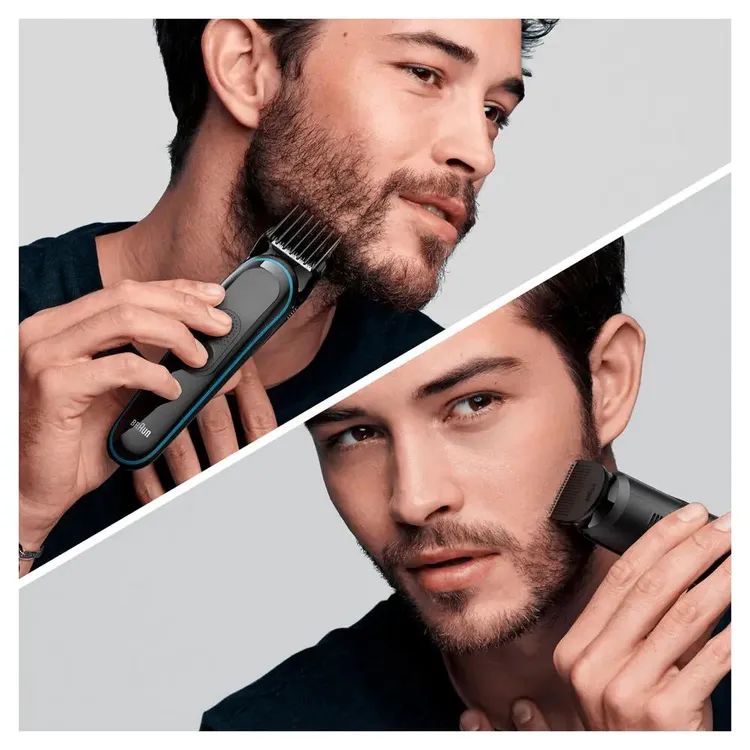 картинка Триммер Braun 7-in-1 + бритва Gillette (MGK5345+GIL) от магазина КомпьютерЦентр