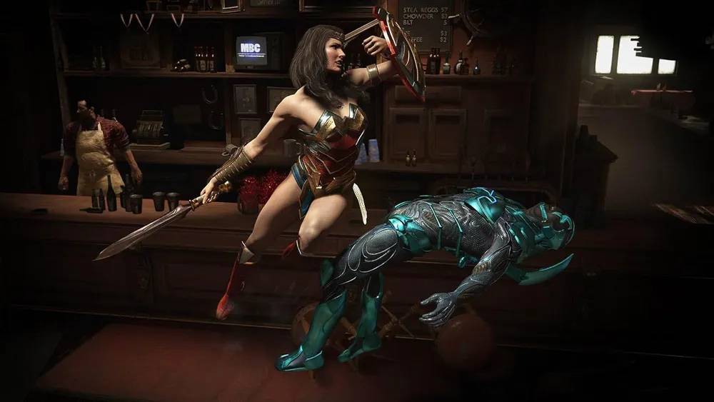 картинка Игра Injustice 2 (PS4, русские субтитры) от магазина КомпьютерЦентр