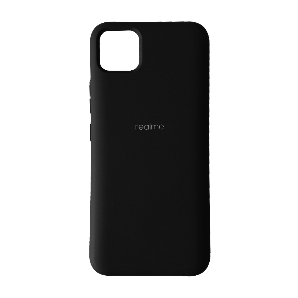 картинка Чехол-накладка Realme C31 Silicone case Full Black от магазина КомпьютерЦентр