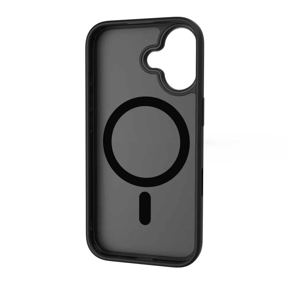 картинка Чехол силиконовый Benks Mist Protective Case (MagSafe) для iPhone 17 6.1'', цвет черный (Black) от магазина КомпьютерЦентр