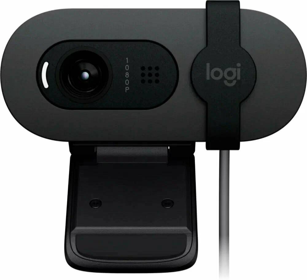 картинка Web-камера Logitech Brio 90, 1920x1080, GRAPHITE (960-001581) от магазина КомпьютерЦентр