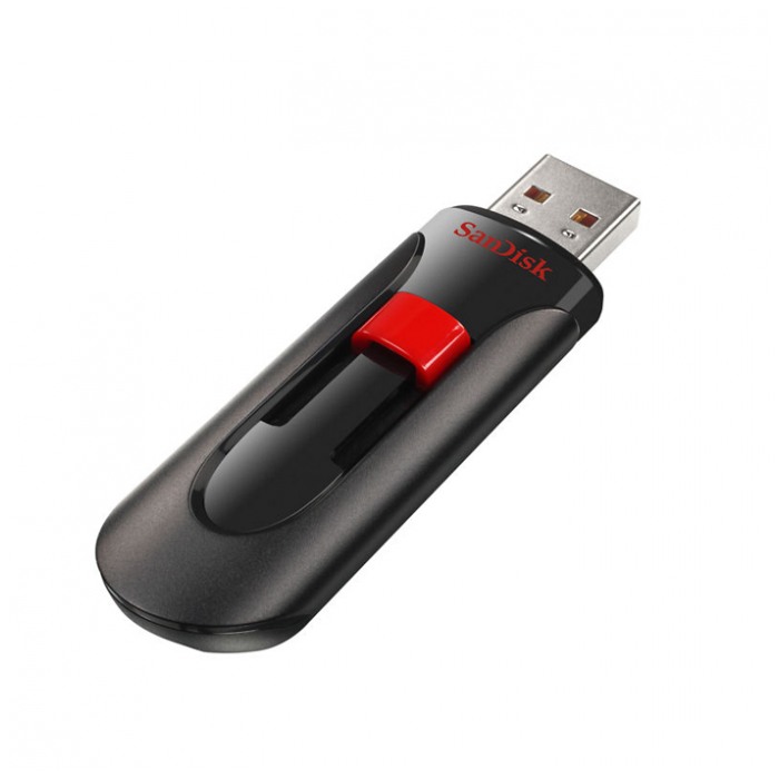 картинка Флешка USB SanDisk 32Gb Cruzer Glide Black (SDCZ60-032G-B35) от магазина КомпьютерЦентр