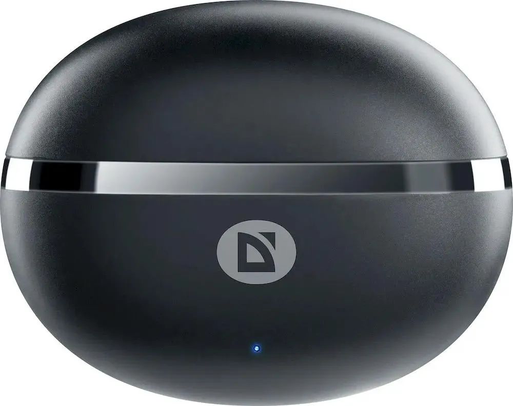 картинка Bluetooth гарнитура Defender Twins 965 черный, TWS, Bluetooth, ANC (63965) от магазина КомпьютерЦентр