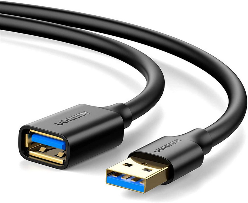 картинка Кабель USB 3.0 A->F Ugreen US129 1.5 м 30126 от магазина КомпьютерЦентр